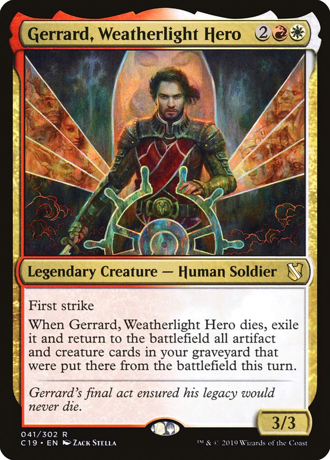 Gerrard, Weatherlight Hero [Commander 2019] | Gamers Paradise