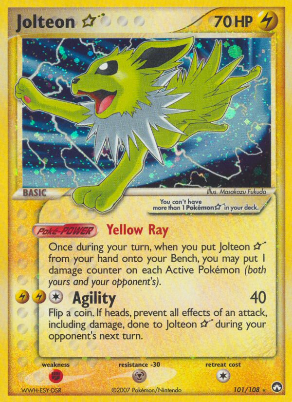 Jolteon Star (101/108) [EX: Power Keepers] | Gamers Paradise