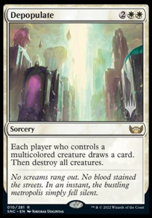 Depopulate (Promo Pack) [Streets of New Capenna Promos] | Gamers Paradise