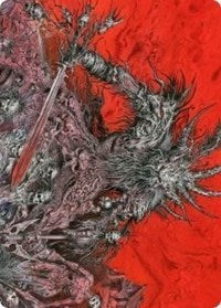 Varragoth, Bloodsky Sire Art Card [Kaldheim Art Series] | Gamers Paradise