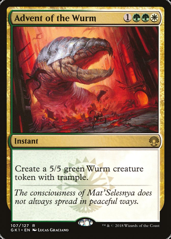 Advent of the Wurm [Guilds of Ravnica Guild Kit] | Gamers Paradise