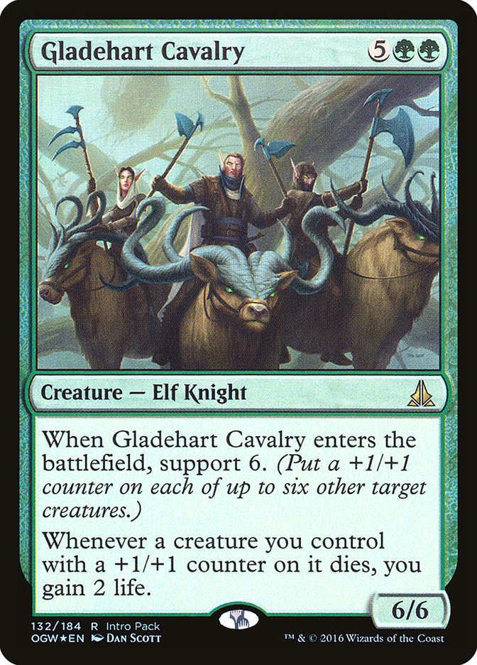 Gladehart Cavalry (Intro Pack) [Oath of the Gatewatch Promos] | Gamers Paradise