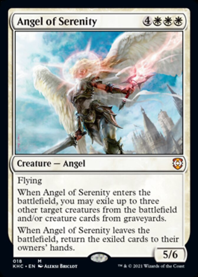 Angel of Serenity [Kaldheim Commander] | Gamers Paradise