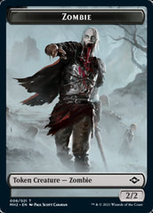 Clue (14) // Zombie Double-Sided Token [Modern Horizons 2 Tokens] | Gamers Paradise