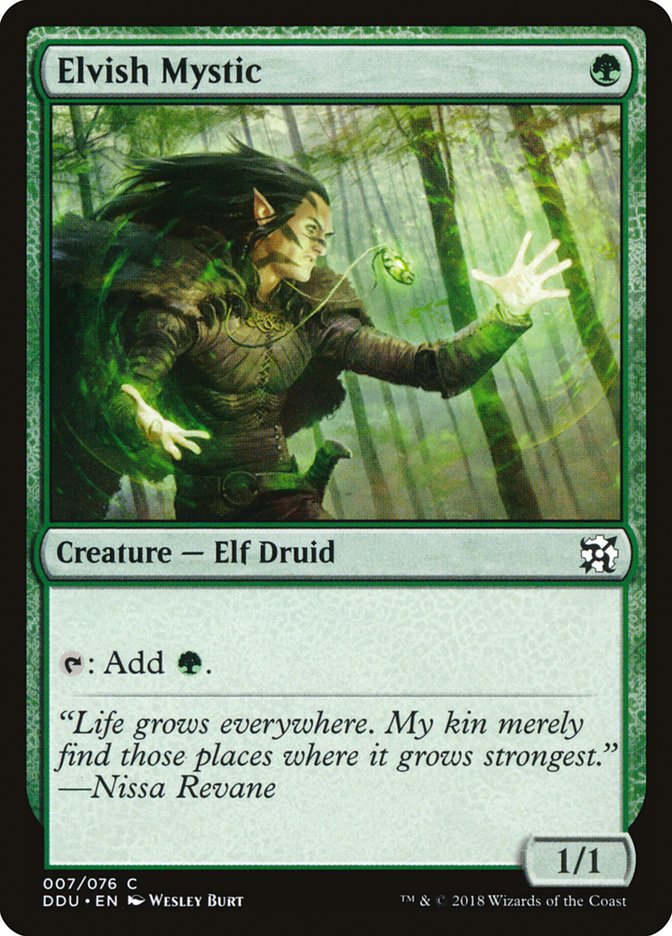 Elvish Mystic [Duel Decks: Elves vs. Inventors] | Gamers Paradise