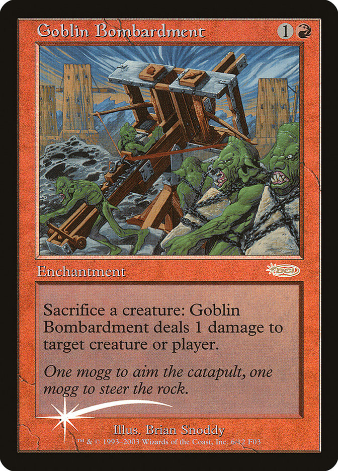 Goblin Bombardment [Friday Night Magic 2003] | Gamers Paradise