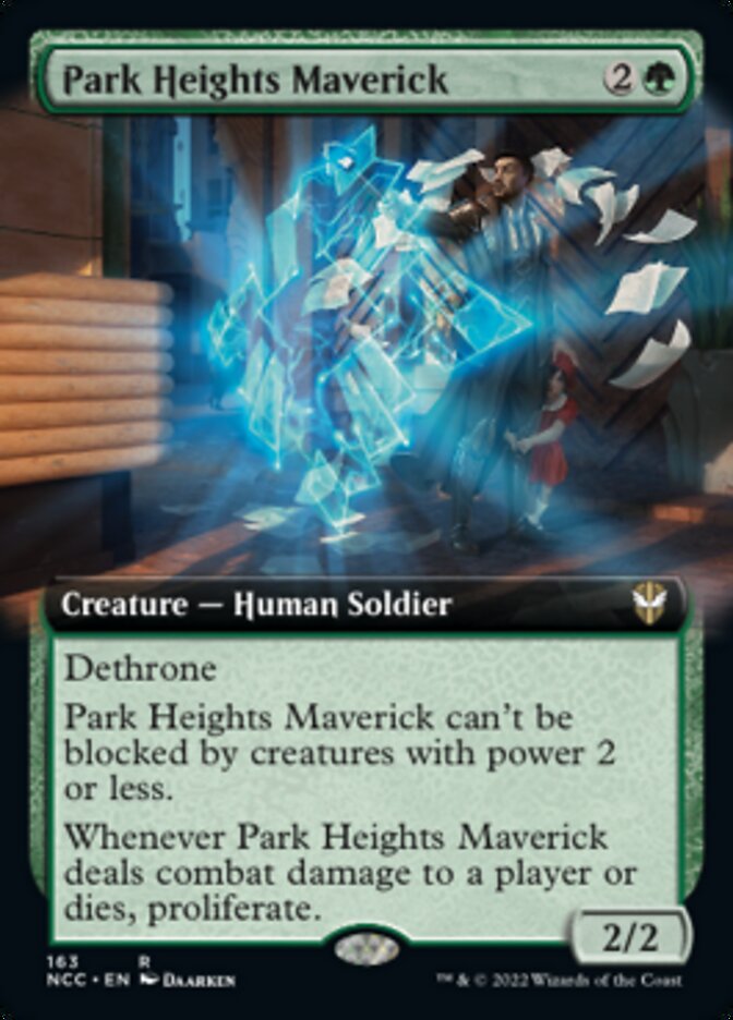 Park Heights Maverick (Extended Art) [Streets of New Capenna Commander] | Gamers Paradise