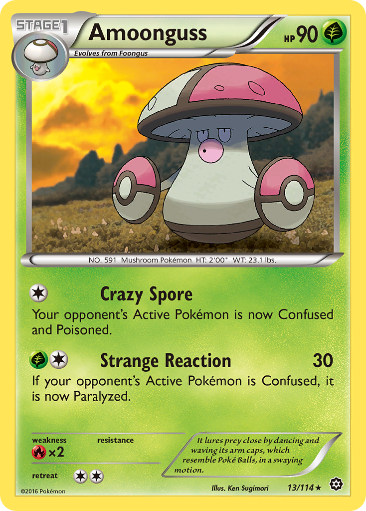 Amoonguss (13/114) [XY: Steam Siege] | Gamers Paradise