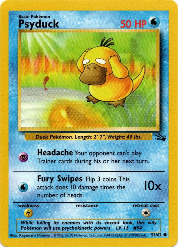 Psyduck (53/62) [Fossil Unlimited] | Gamers Paradise