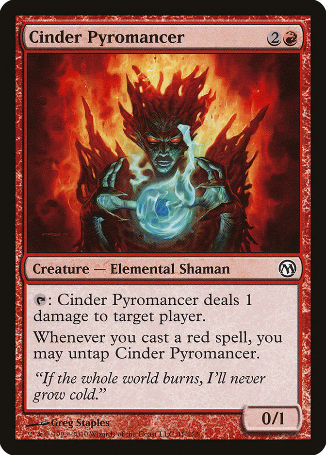 Cinder Pyromancer [Duels of the Planeswalkers] | Gamers Paradise