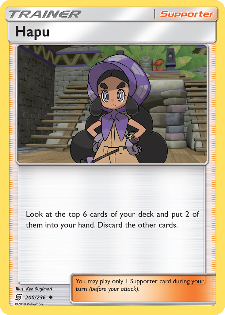 Hapu (200/236) [Sun & Moon: Unified Minds] | Gamers Paradise