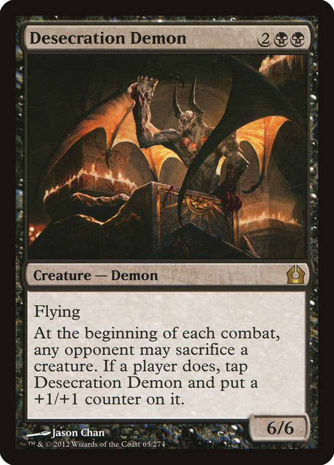 Desecration Demon [Return to Ravnica] | Gamers Paradise