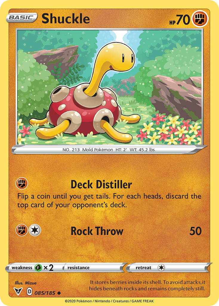 Shuckle (085/185) [Sword & Shield: Vivid Voltage] | Gamers Paradise