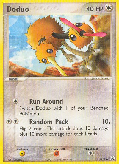Doduo (62/112) [EX: FireRed & LeafGreen] | Gamers Paradise