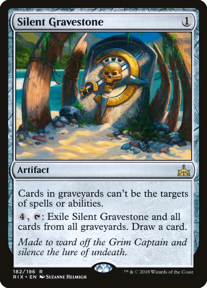 Silent Gravestone [Rivals of Ixalan] | Gamers Paradise