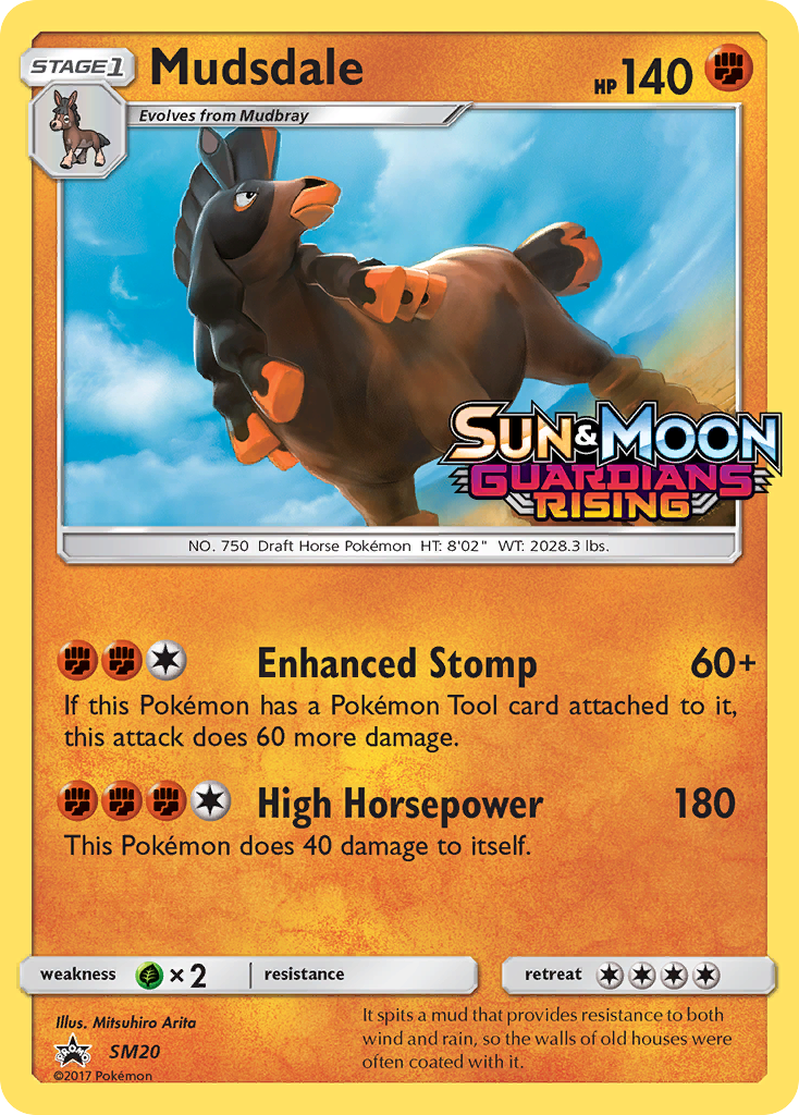 Mudsdale (SM20) [Sun & Moon: Black Star Promos] | Gamers Paradise