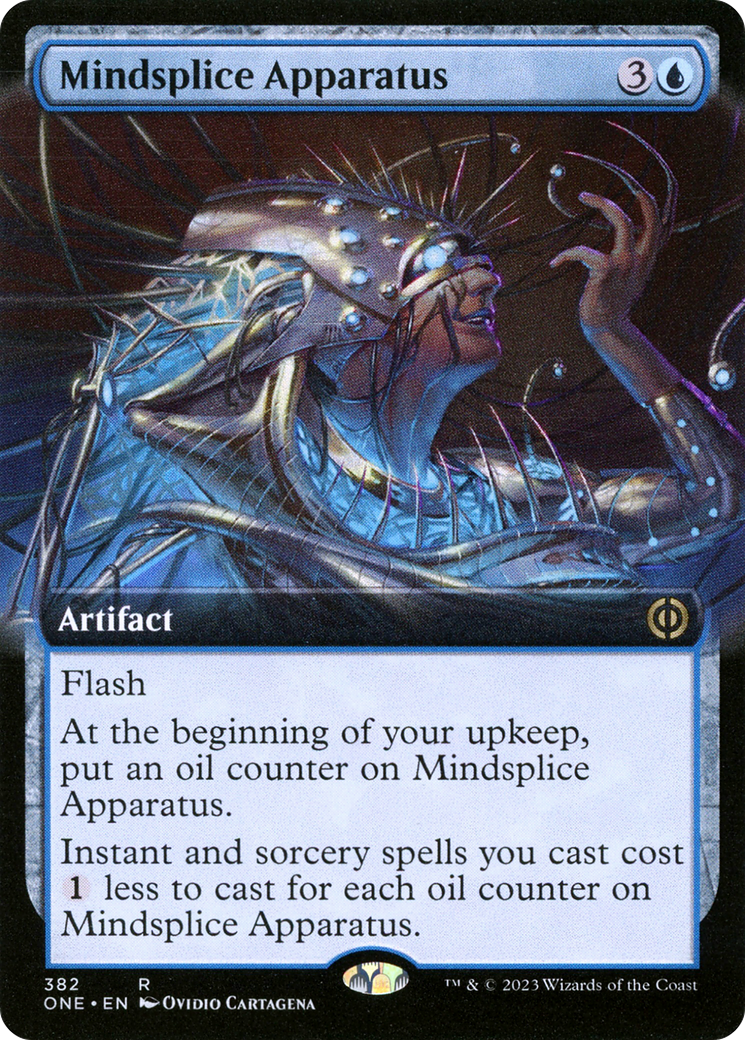 Mindsplice Apparatus (Extended Art) [Phyrexia: All Will Be One] | Gamers Paradise