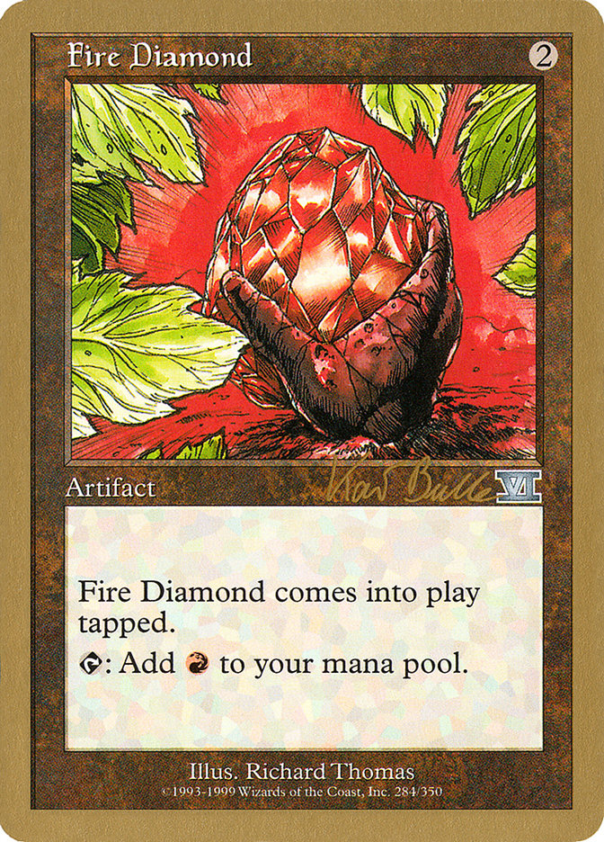 Fire Diamond (Kai Budde) [World Championship Decks 1999] | Gamers Paradise