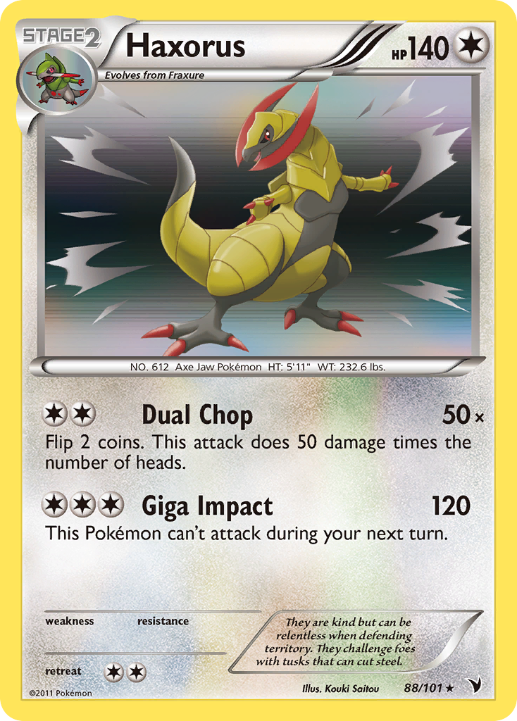 Haxorus (88/101) [Black & White: Noble Victories] | Gamers Paradise