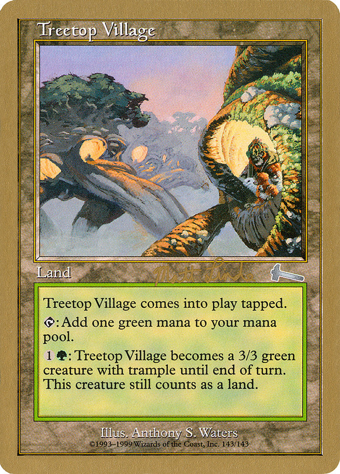 Treetop Village (Matt Linde) [World Championship Decks 1999] | Gamers Paradise