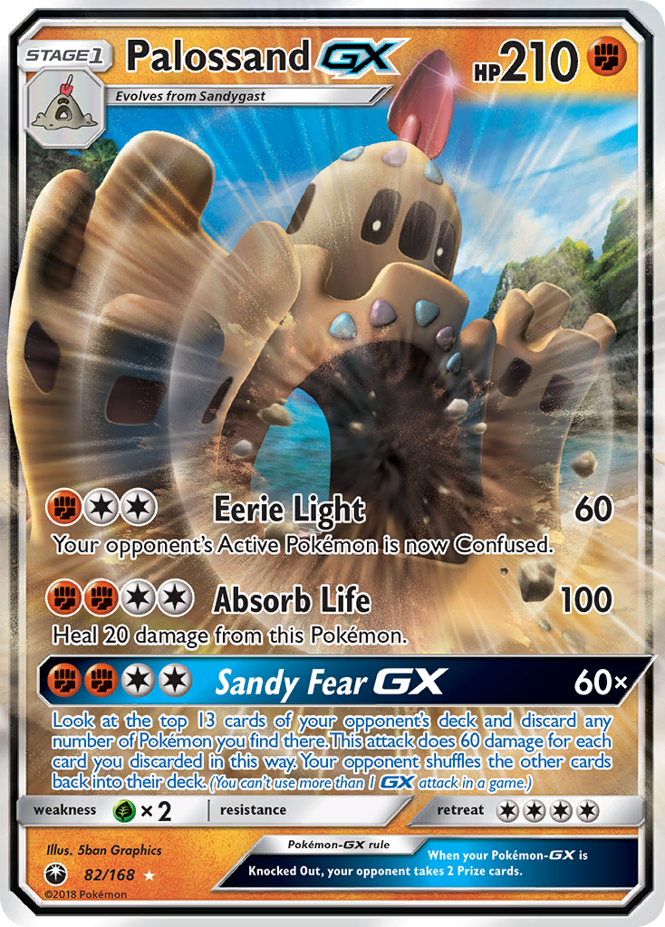 Palossand GX (82/168) [Sun & Moon: Celestial Storm] | Gamers Paradise