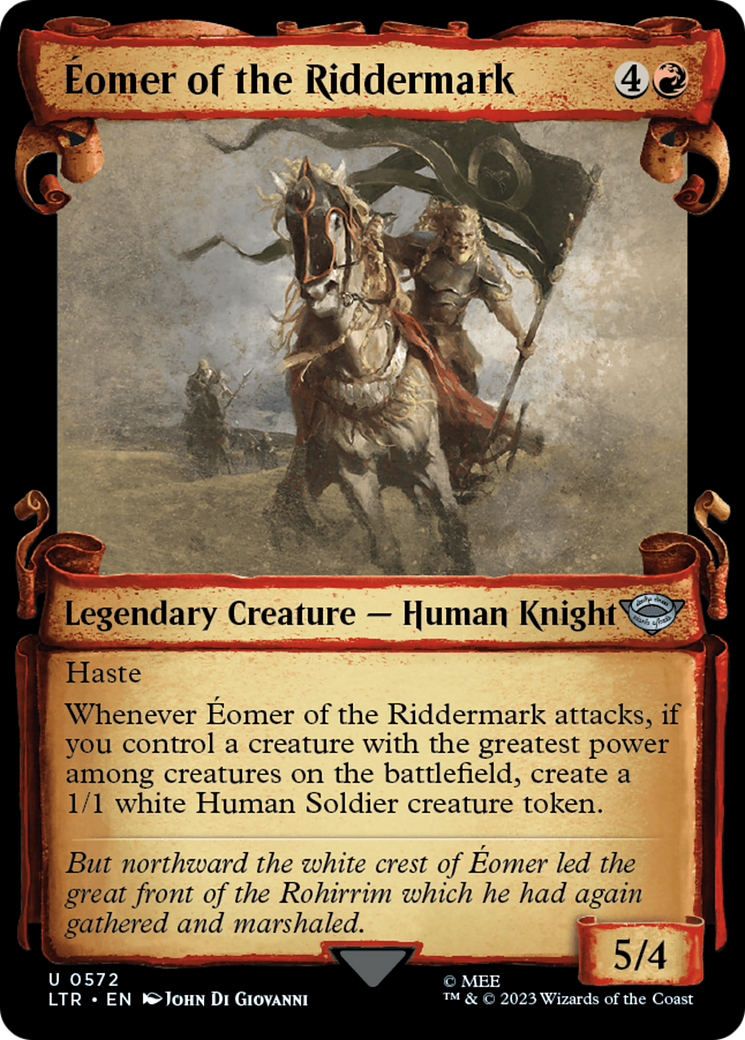 Eomer of the Riddermark [The Lord of the Rings: Tales of Middle-Earth Showcase Scrolls] | Gamers Paradise