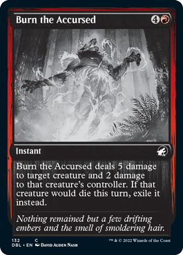 Burn the Accursed [Innistrad: Double Feature] | Gamers Paradise