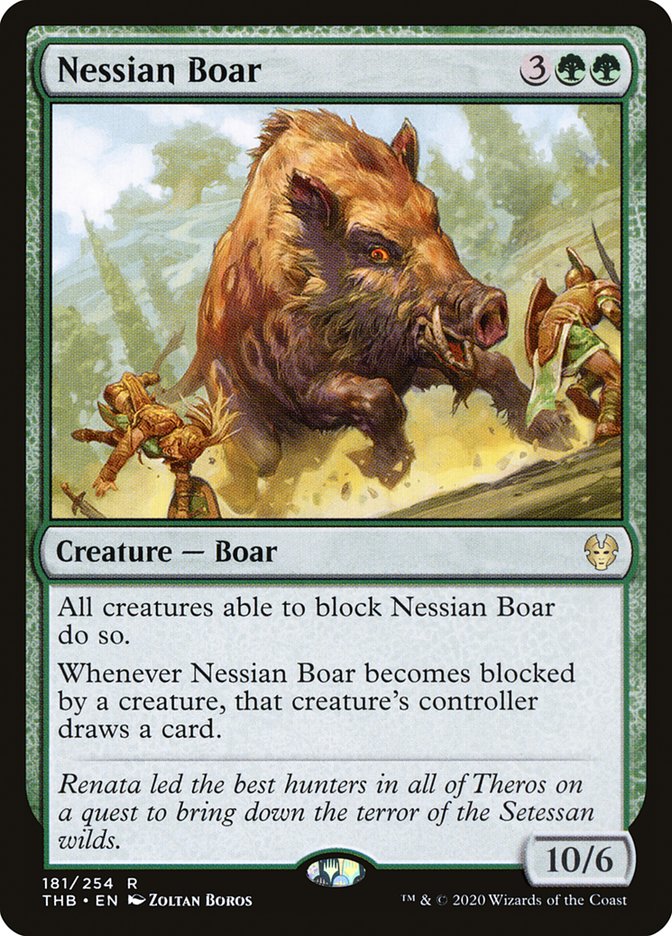 Nessian Boar [Theros Beyond Death] | Gamers Paradise