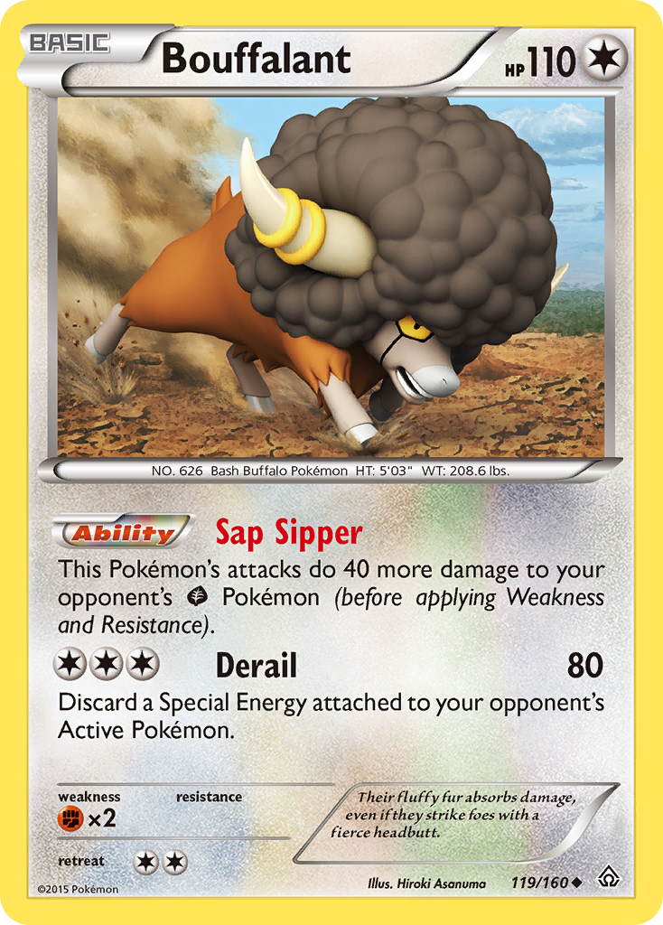 Bouffalant (119/160) [XY: Primal Clash] | Gamers Paradise