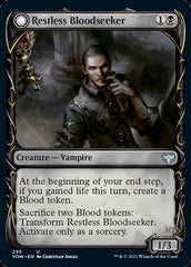 Restless Bloodseeker // Bloodsoaked Reveler (Showcase Fang Frame) [Innistrad: Crimson Vow] | Gamers Paradise