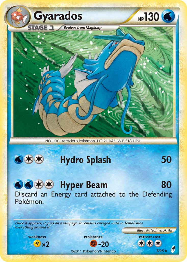 Gyarados (7/95) [HeartGold & SoulSilver: Call of Legends] | Gamers Paradise