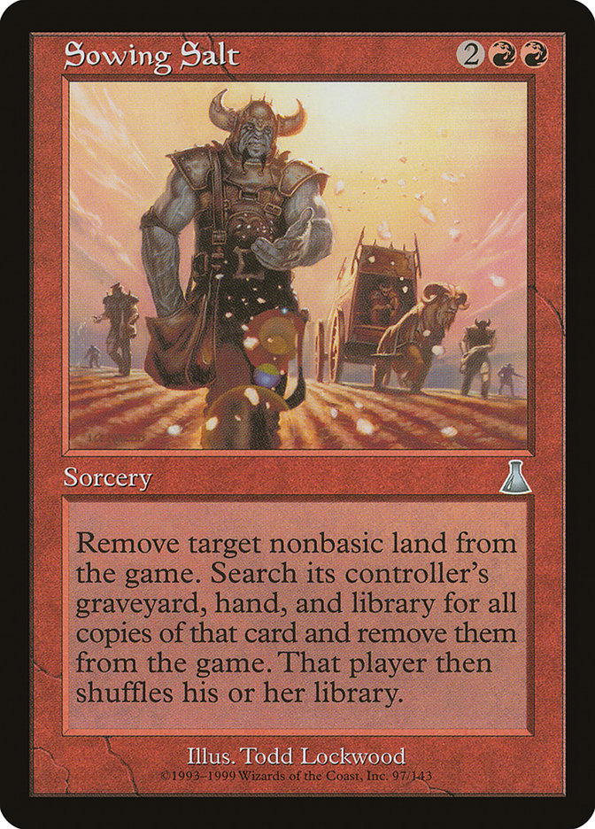 Sowing Salt [Urza's Destiny] | Gamers Paradise