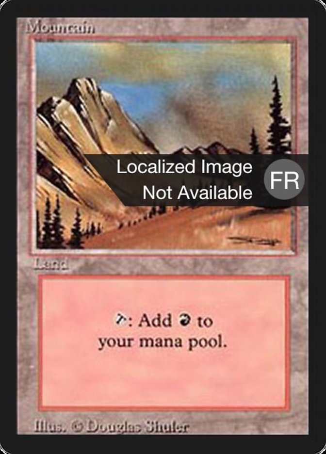Mountain (C) [Foreign Black Border] | Gamers Paradise