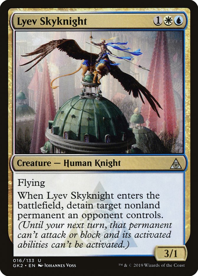 Lyev Skyknight [Ravnica Allegiance Guild Kit] | Gamers Paradise