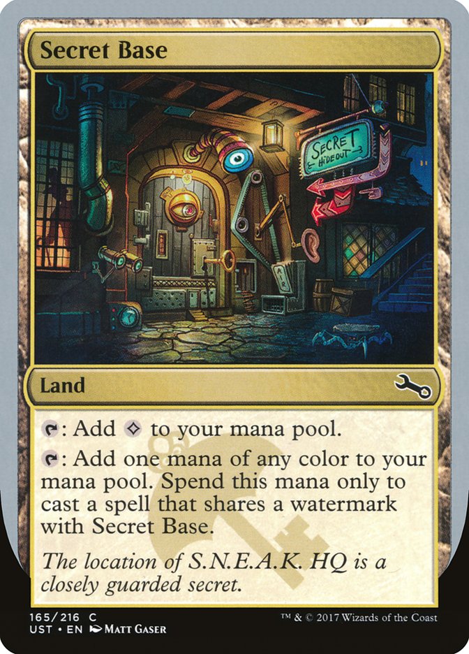 Secret Base (Artist: Matt Gaser) [Unstable] | Gamers Paradise