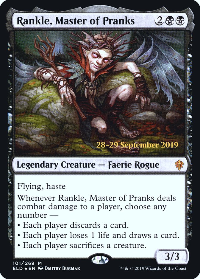 Rankle, Master of Pranks [Throne of Eldraine Prerelease Promos] | Gamers Paradise