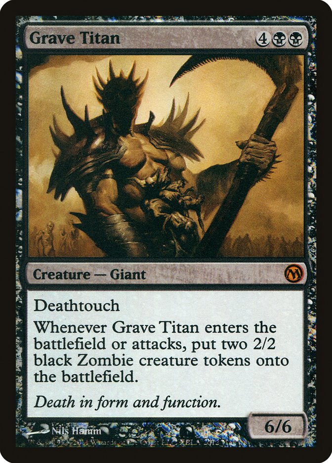 Grave Titan (Duels of the Planeswalkers Promos) [Duels of the Planeswalkers Promos 2011] | Gamers Paradise
