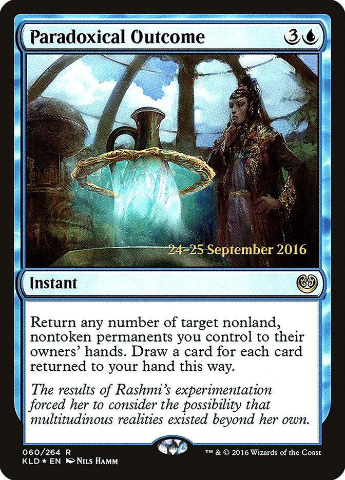 Paradoxical Outcome [Kaladesh Prerelease Promos] | Gamers Paradise