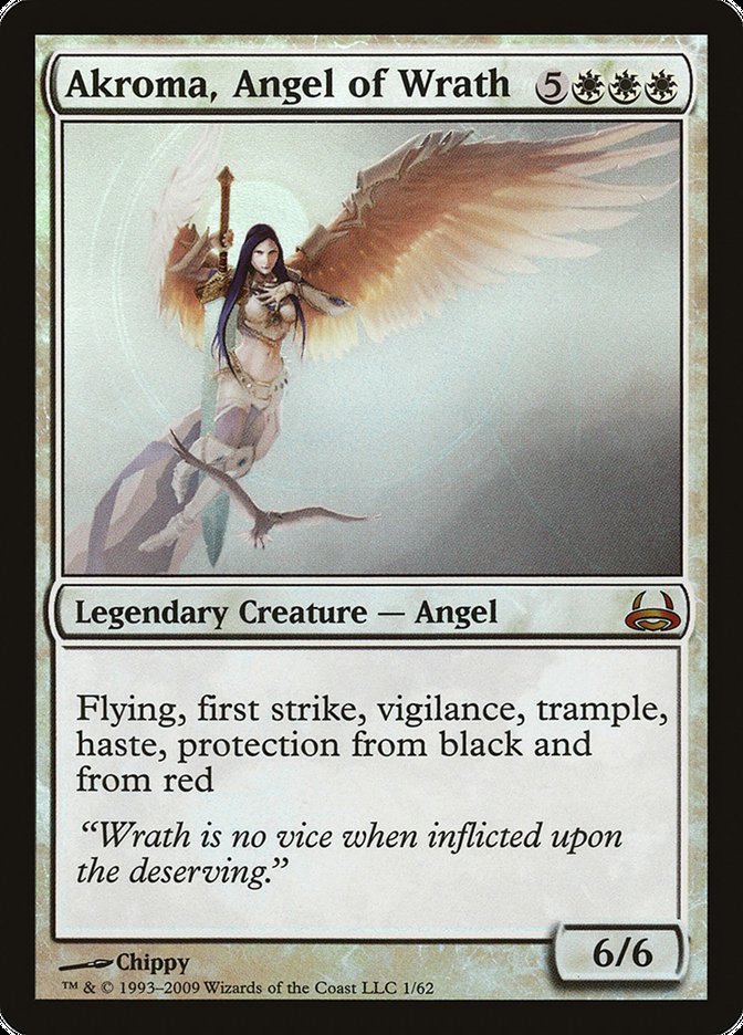 Akroma, Angel of Wrath [Duel Decks: Divine vs. Demonic] | Gamers Paradise