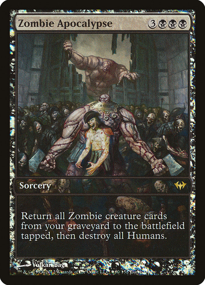 Zombie Apocalypse (Game Day) [Dark Ascension Promos] | Gamers Paradise