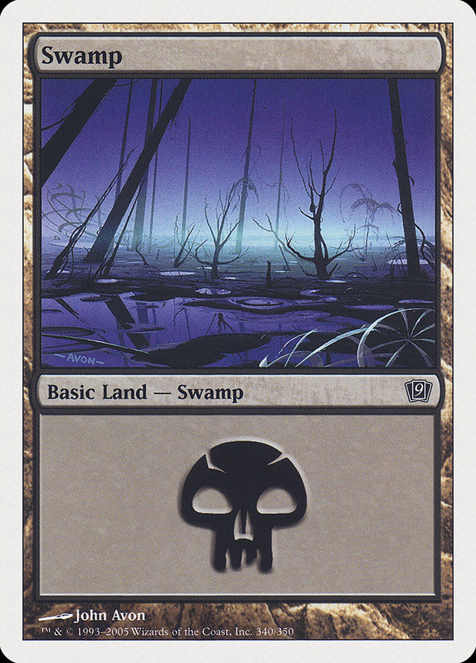 Swamp (340) [Ninth Edition] | Gamers Paradise