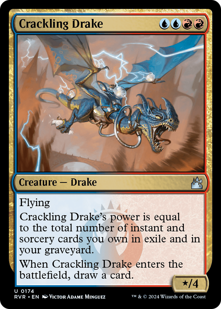 Crackling Drake [Ravnica Remastered] | Gamers Paradise
