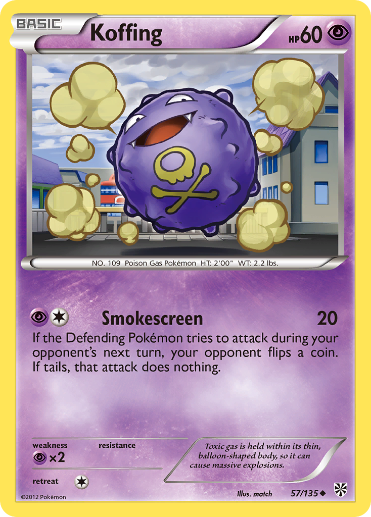 Koffing (57/135) [Black & White: Plasma Storm] | Gamers Paradise