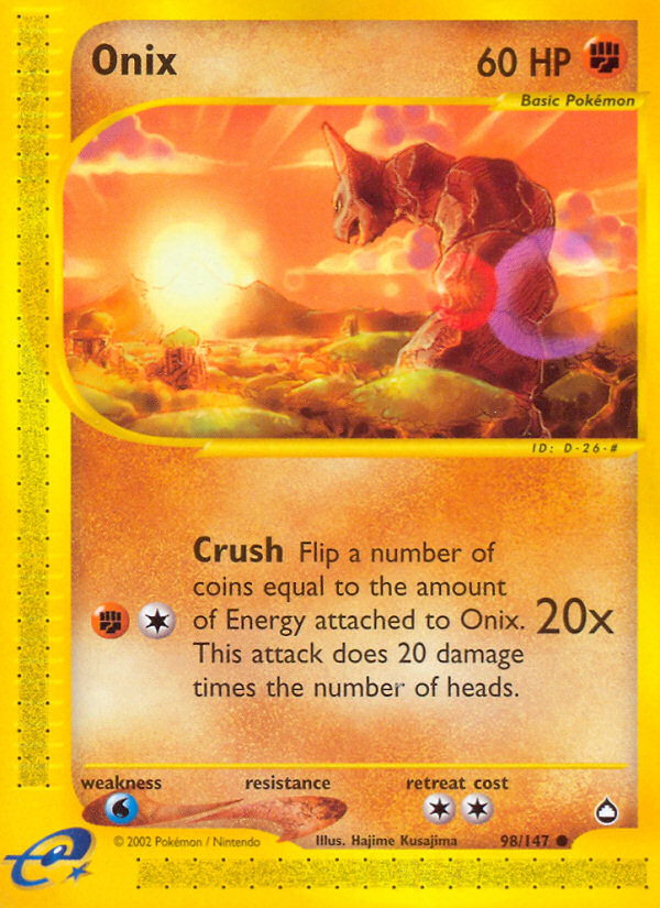 Onix (98/147) [Aquapolis] | Gamers Paradise