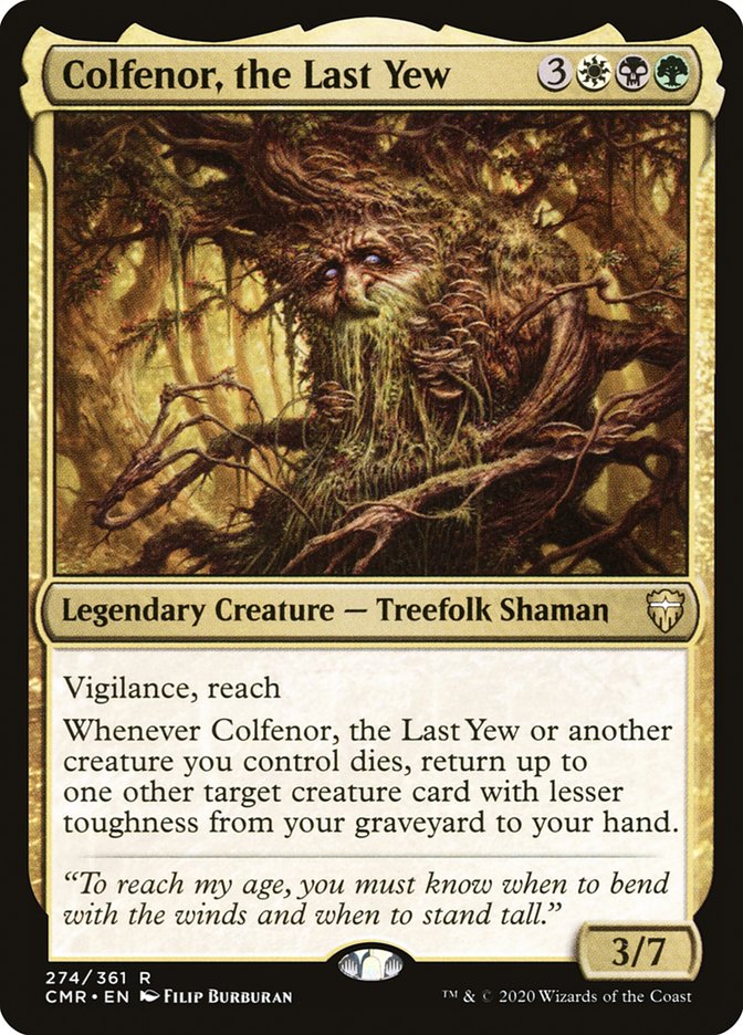Colfenor, the Last Yew [Commander Legends] | Gamers Paradise
