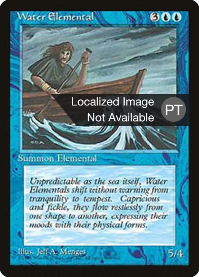 Water Elemental [Fourth Edition (Foreign Black Border)] | Gamers Paradise