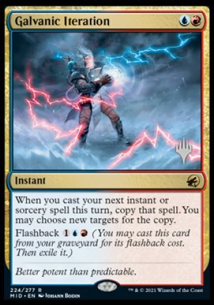 Galvanic Iteration (Promo Pack) [Innistrad: Midnight Hunt Promos] | Gamers Paradise