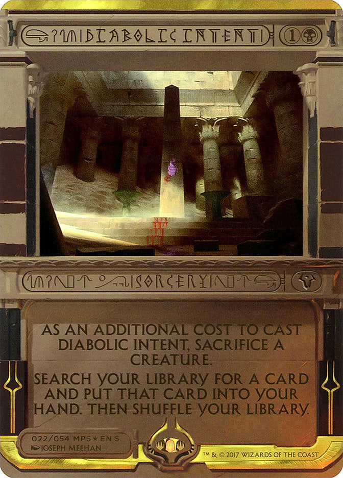 Diabolic Intent (Invocation) [Amonkhet Invocations] | Gamers Paradise