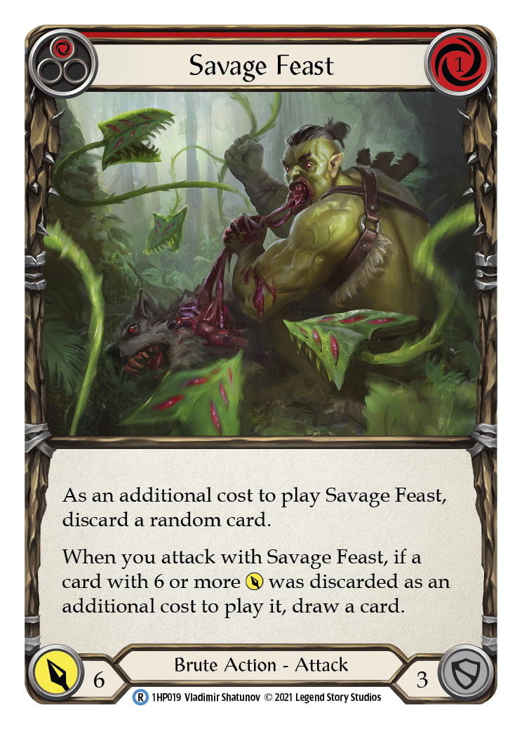 Savage Feast (Red) [1HP019] | Gamers Paradise