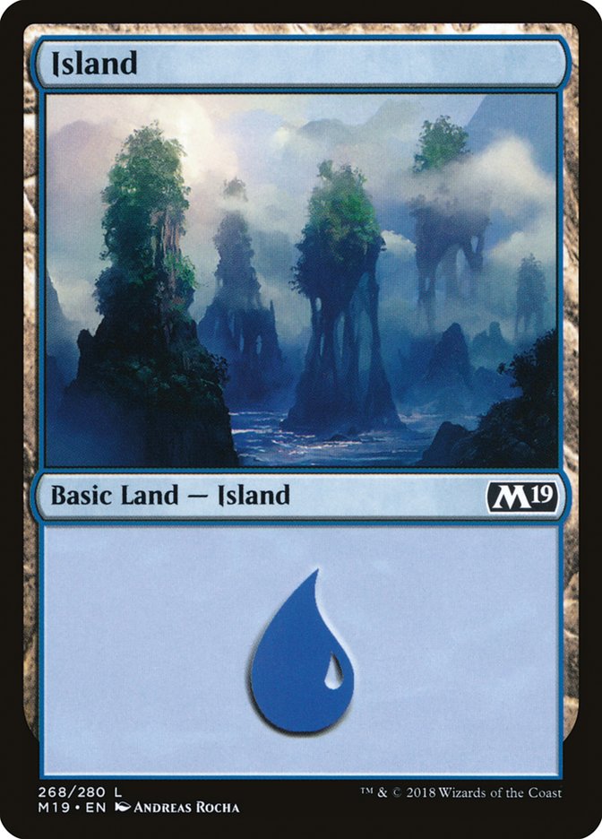 Island (268) [Core Set 2019] | Gamers Paradise